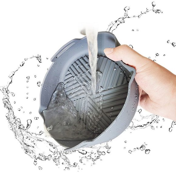 Air Fryer Oven Baking Tray Extra thinkness with ear loops - Picture 5 of 12